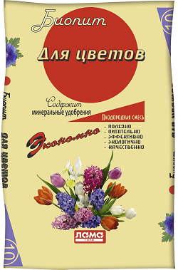 Плодородный грунт Биопит «Для цветов», 60л